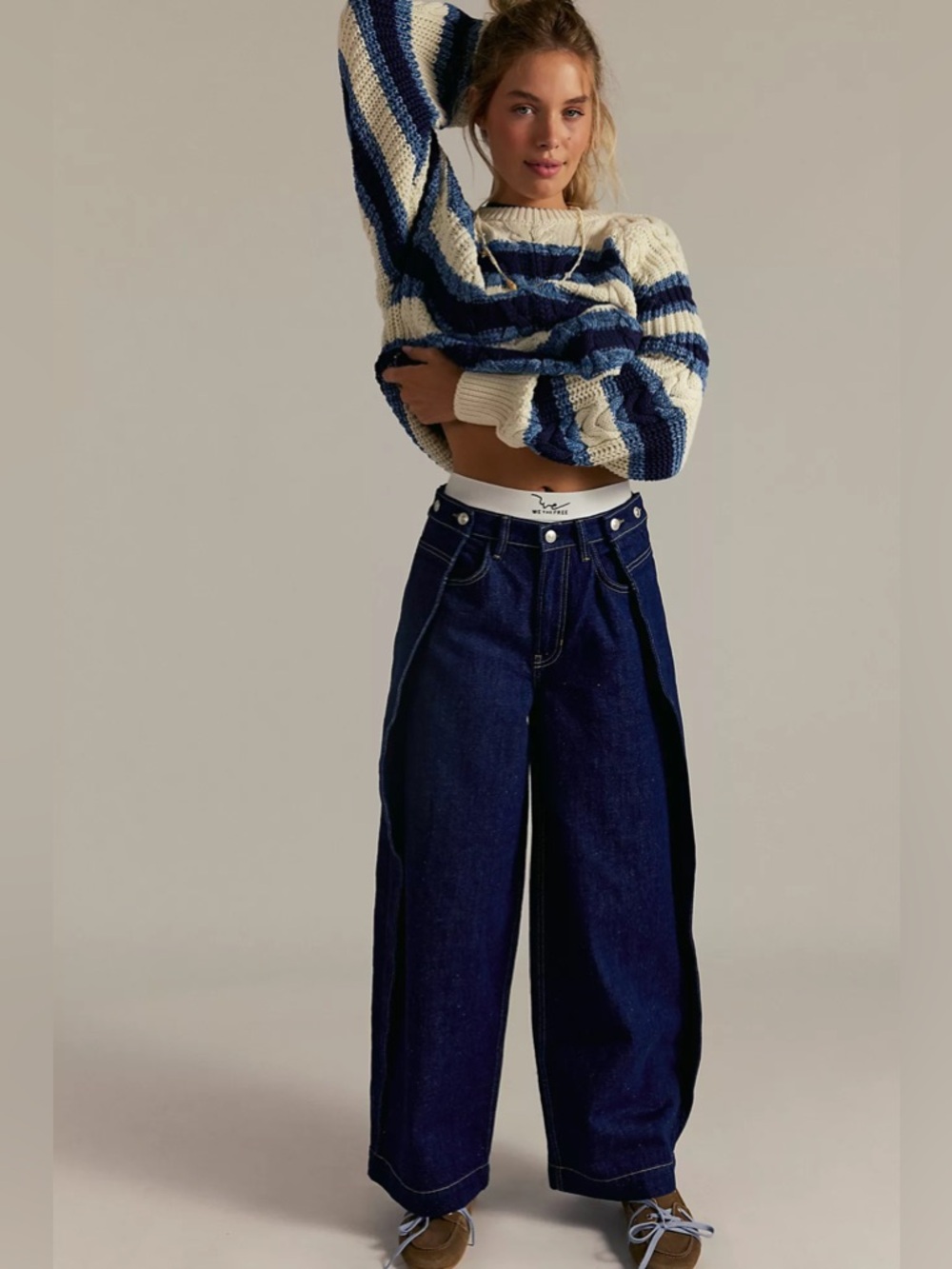 We The Free High Street Trouser Jeans
 Boutique Blue